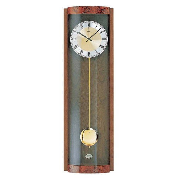 AMS 振り子時計 アナログ 柱時計 大型 ドイツ製 AMS5087-1 30%OFF 納期1～2ヶ月　(YM-AMS5087-1)