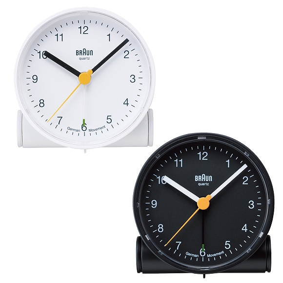 ブラウン(BRAUN) BNC001 目覚し時計 アラーム モダン 小型 置き時計