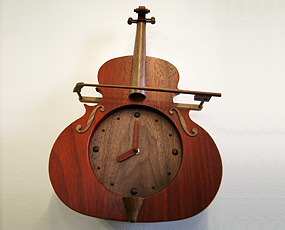 振り子時計バイオリン　パドック