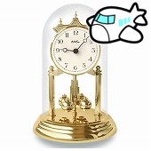 AMS 置き時計 置時計 アナログ ゴールド ドイツ製 AMS1201 30%OFF 納期3〜4週間　(YM-AMS1201)