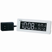 セイコー(SEIKO) 置き時計 電波時計 DL205W シリーズC3 デジタル 温度計 湿度計 おしゃれ