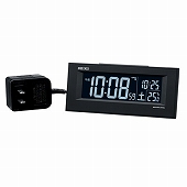セイコー(SEIKO) 目覚まし時計 置き時計 DL209K デジタル 電波時計 温度計 おしゃれ