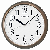 セイコー(SEIKO) 掛け時計 壁掛け 電波時計 KX218B アナログ ステップ おしゃれ
