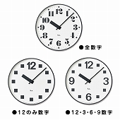Lemnos レムノス 掛け時計 アナログ アルミ 小型 RIKI PUBLIC CLOCK (TL-WR17-0)