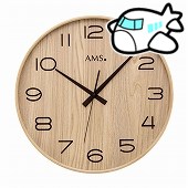 AMS 掛け時計 アナログ ドイツ製 AMS5522 30%OFF 納期1ヶ月程度　(YM-AMS5522)