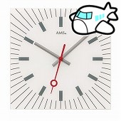 AMS 掛け時計 アナログ ドイツ製 AMS9576 30%OFF 納期1ヶ月程度　(YM-AMS9576)