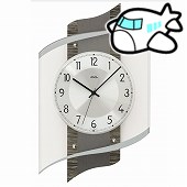 AMS 掛け時計 アナログ ドイツ製 ダークブラウン AMS5519 30%OFF 納期1ヶ月程度　(YM-AMS5519)