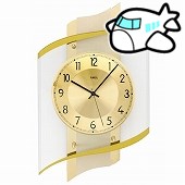 AMS 掛け時計 アナログ ドイツ製 ゴールド AMS5515 30%OFF 納期1ヶ月程度　(YM-AMS5515)