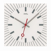 AMS 掛け時計 アナログ ドイツ製 AMS9576 【期間限定30％OFF！】国内在庫 即納　(YM-AMS9576J)