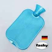ファシー FASHY ドイツ製 湯たんぽ ボトル クリスタルスター ライトブルー 2リットル (SSs002) 