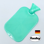 ファシー FASHY ドイツ製 湯たんぽ ボトル クリスタルスター ライトグリーン 2リットル (SSs003) 