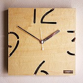 木製立体時計「パズル」ＹＫ０９−１０５シナ