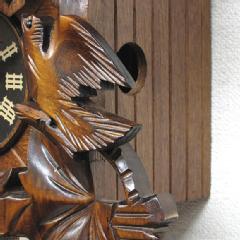 森の時計、木製からくり鳩時計　635ＱＭＴ