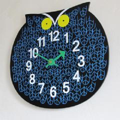 ジョージ・ネルソン掛け時計「ZooTimer 商品名Clock フクロウ」 (KC-GN091101)