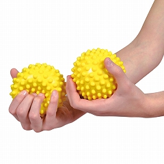 GYMNIC ギムニク イタリア製 バランスボール 触覚ボール 10cm  (2ヶ1セット) Sensyball 10