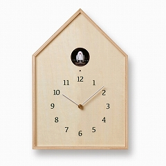 Lemnos レムノス からくり時計 アナログ 鳩時計 バードハウスクロック　(TL-NY16-12)