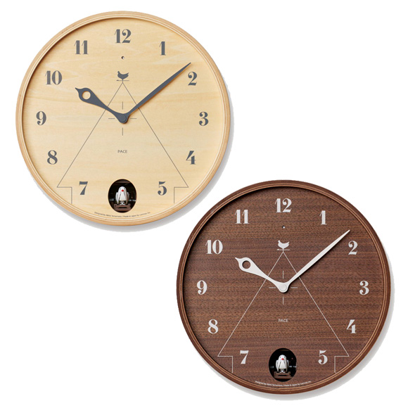 Lemnos レムノス 掛け時計 アナログ カッコー時計 鳩時計