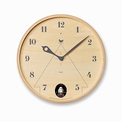 Lemnos レムノス 掛け時計 アナログ カッコー時計 鳩時計 「パーチェ」 (LC17-14) 